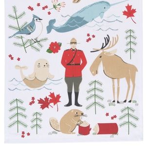 Now Designs True North Tea Towel NWT